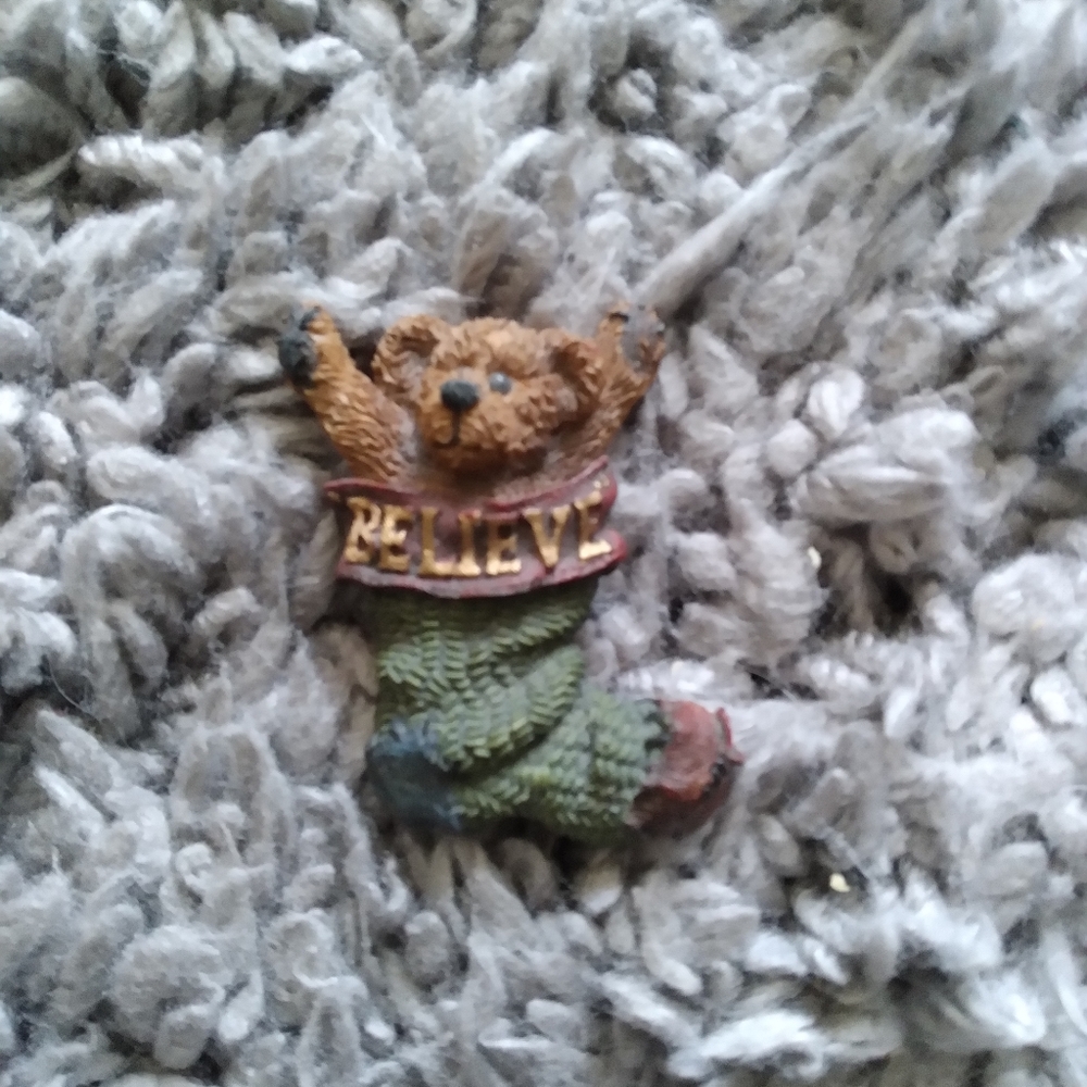 Bear In A Sock Brooch